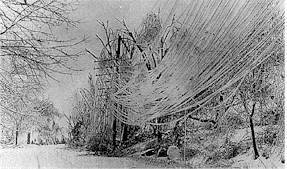 Concord Ice Storm aftermath circa 1921