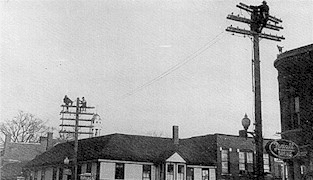 Concord Linemen at work in 1950