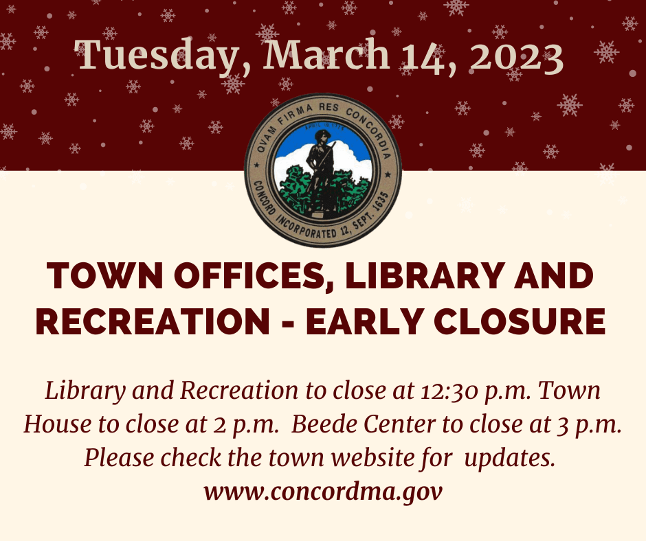 March 14, 2023 Early Closure