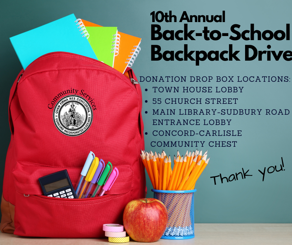 10th Annual Back-to-School Backpack Drive