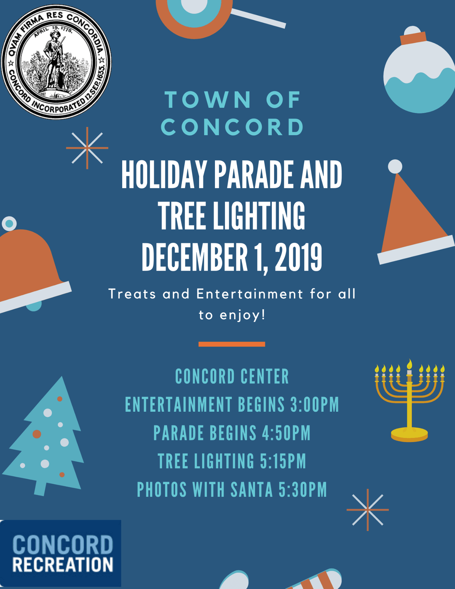 Tree Lighting Flyer 2019