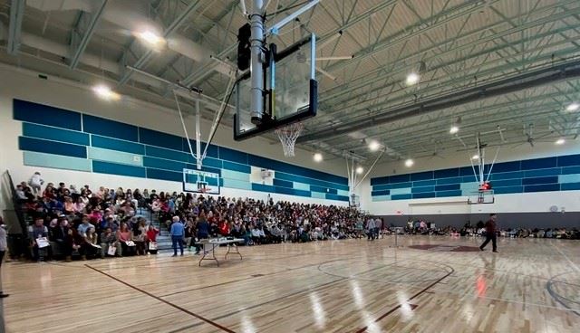 Gym at new CMS